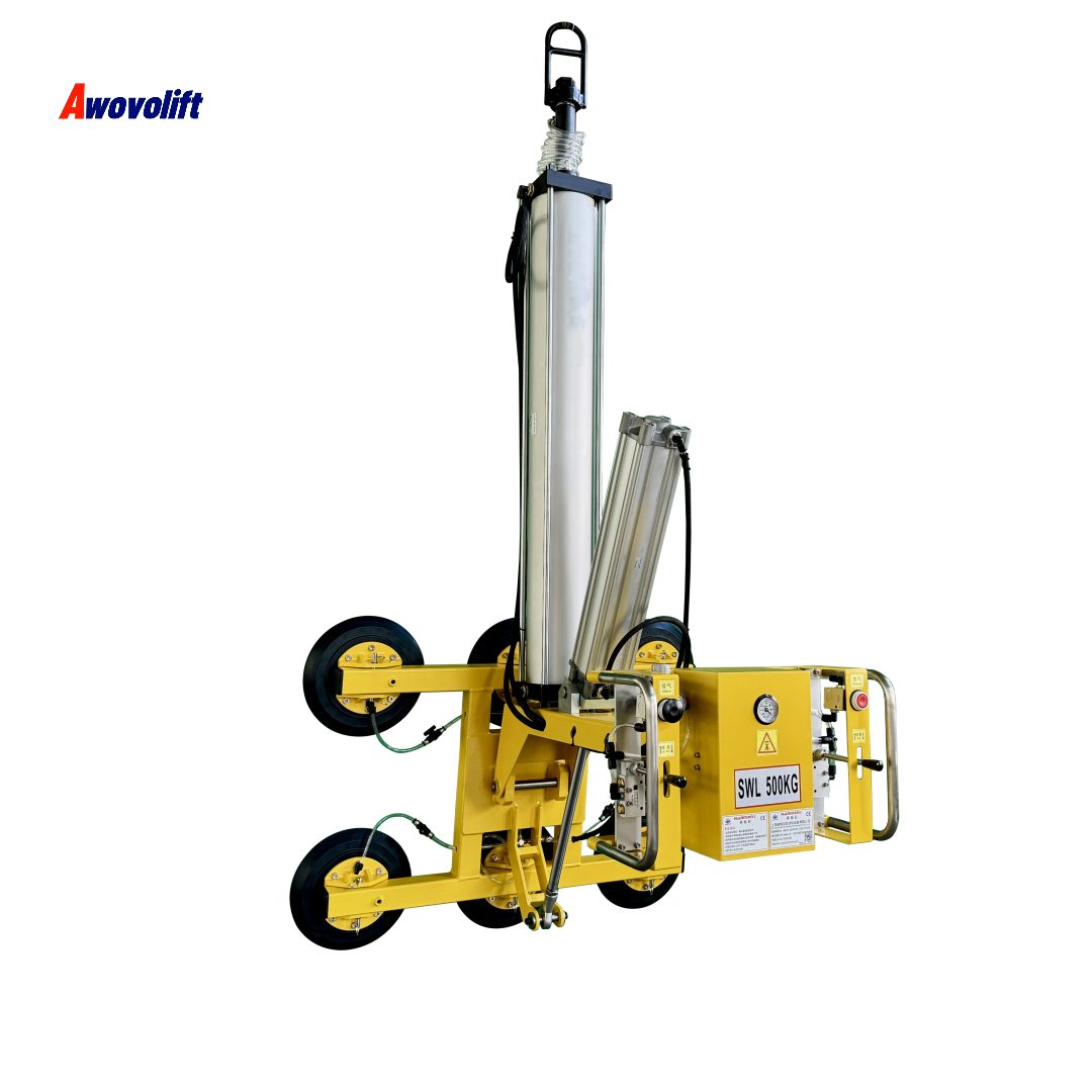 Awovolift rational and turn over glass vacuum lifter Glass lifters vacuum glass handling equipment Lifting Trolley loading 450kg