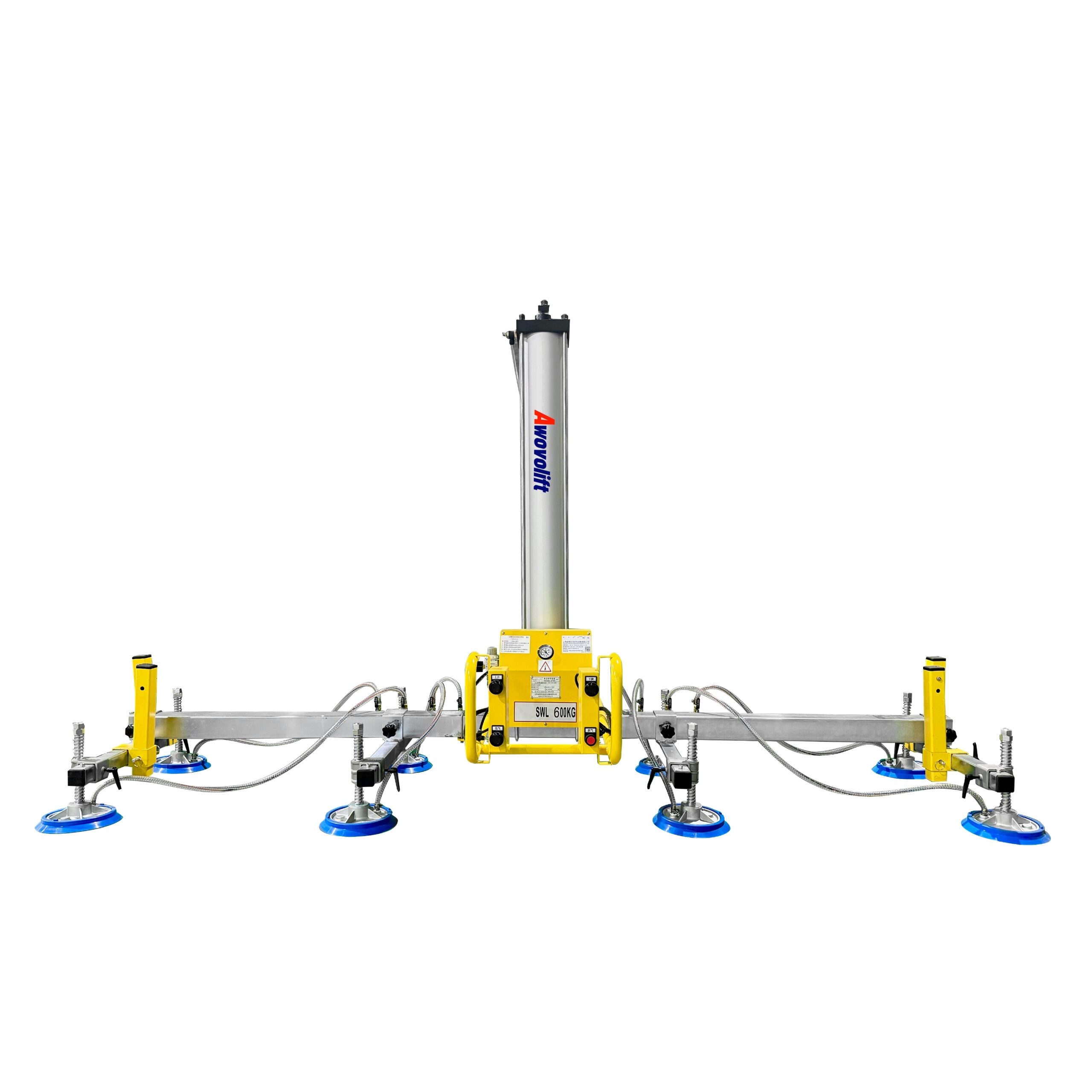 Awovolift Laser Cutting CNC Metal Sheet Vacuum Lifter Suction Crane for Sheet Metal Aluminium Panel Pneumatic Elevator 500KG