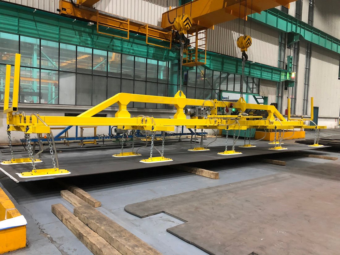 Awovolift 21Tons Sheet Metal Vacuum Lifter Used for Large Steel Shipyard and Sheet Metal Panel Vacuum Lifter With Remote Control - Image 8
