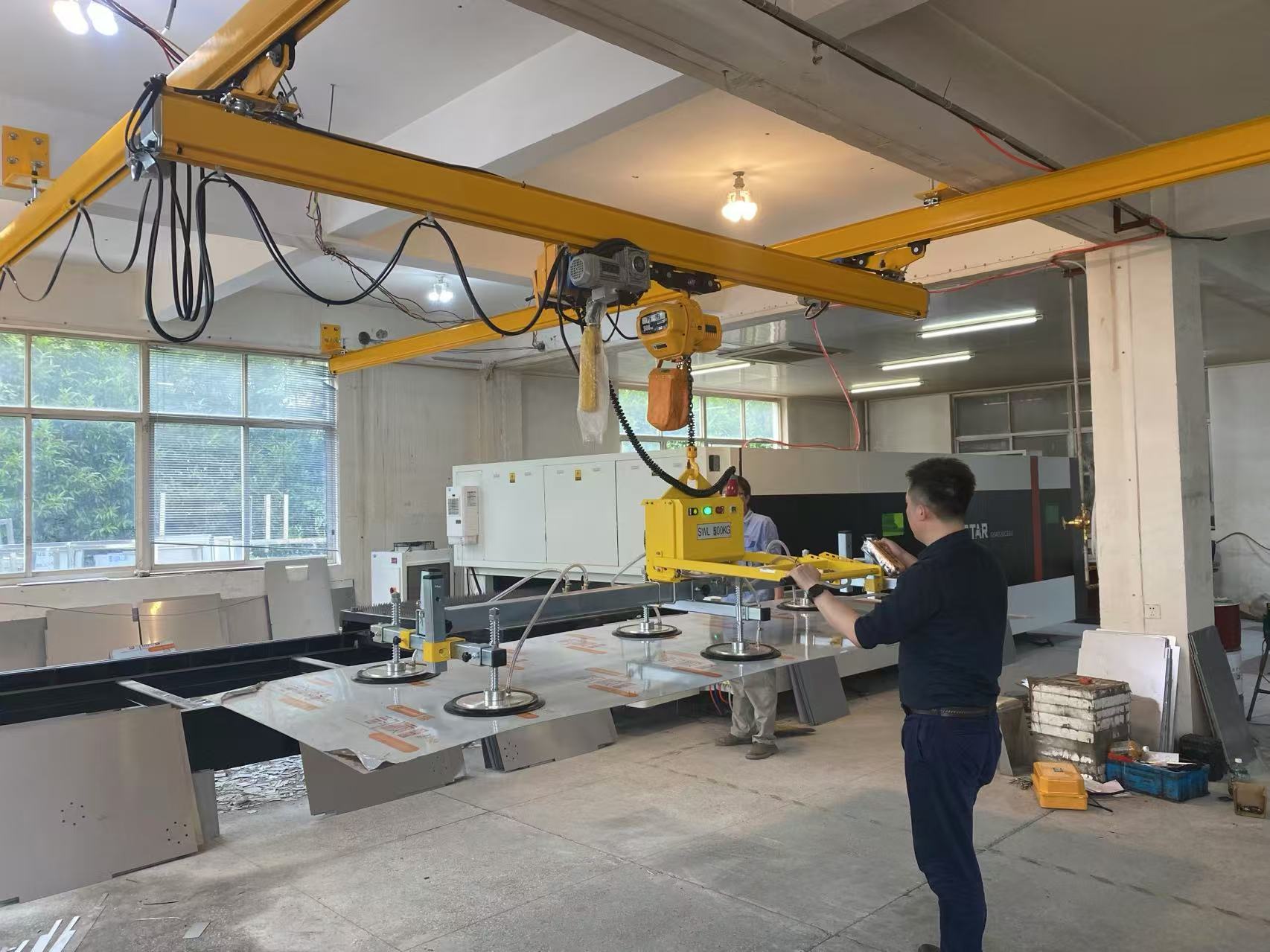 Awovolift DC12V 3000*1500mm Sheet Metal Vacuum Lifter Equipment 500kg Loading for Laser Cut CNC Industry CE - Image 5