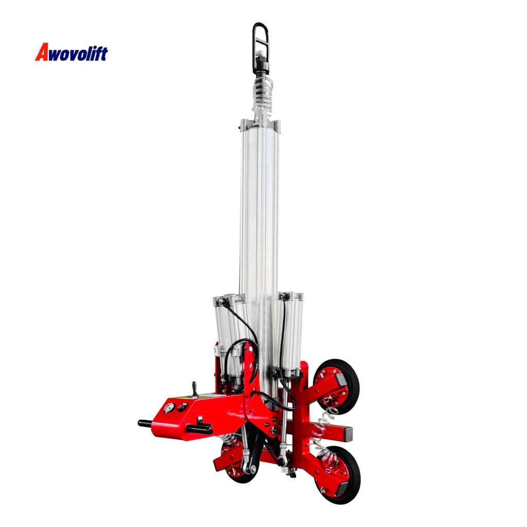 Awovolift Pneumatic Vacuum Glass Moving Lifter Equipment Glass Processing Line Tilting and Rotation Function 250kg