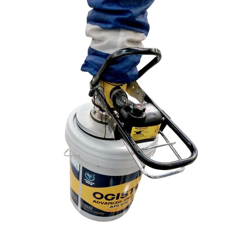 Awovolift Bucket Lifting System Vacuum Tube Lifter for Food or Paint Factory Materials Handling 150kg CE - Image 4