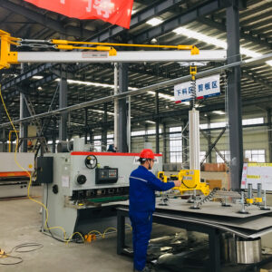 Awovolift Standing Jib Cranes Column Cantilever Crane 2000kg Wall-Mounted Light Crane Vacuum Lifting Equipment CE
