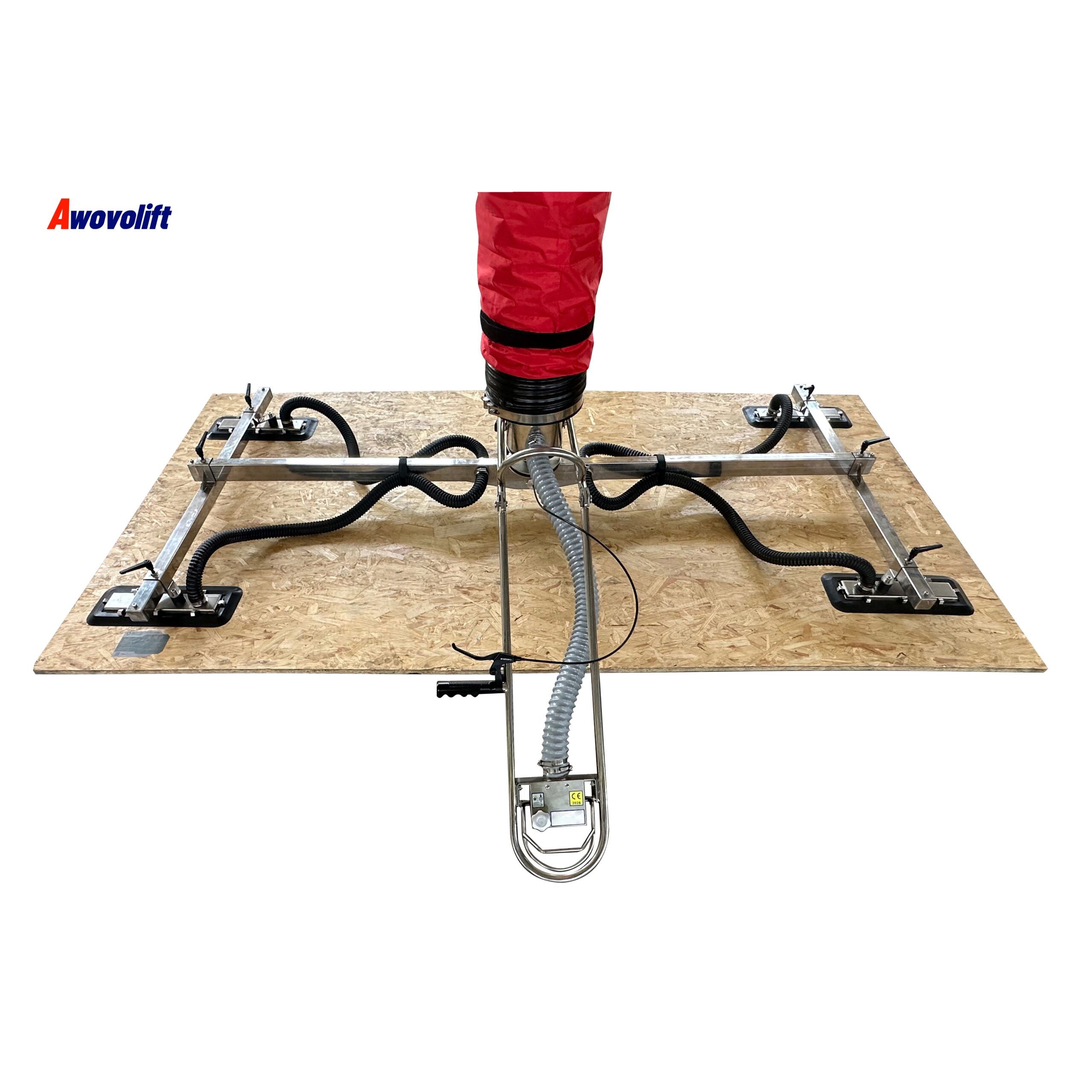 Awovolift Air Pneumatic Lifting System Vacuum Tube Lifter for Wood Panel Door Materials Handling Plywood Lift Sawmill 150kg CE - Image 4