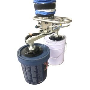 Awovolift Bucket Lifting System Vacuum Tube Lifter for Food or Paint Factory Materials Handling 150kg CE