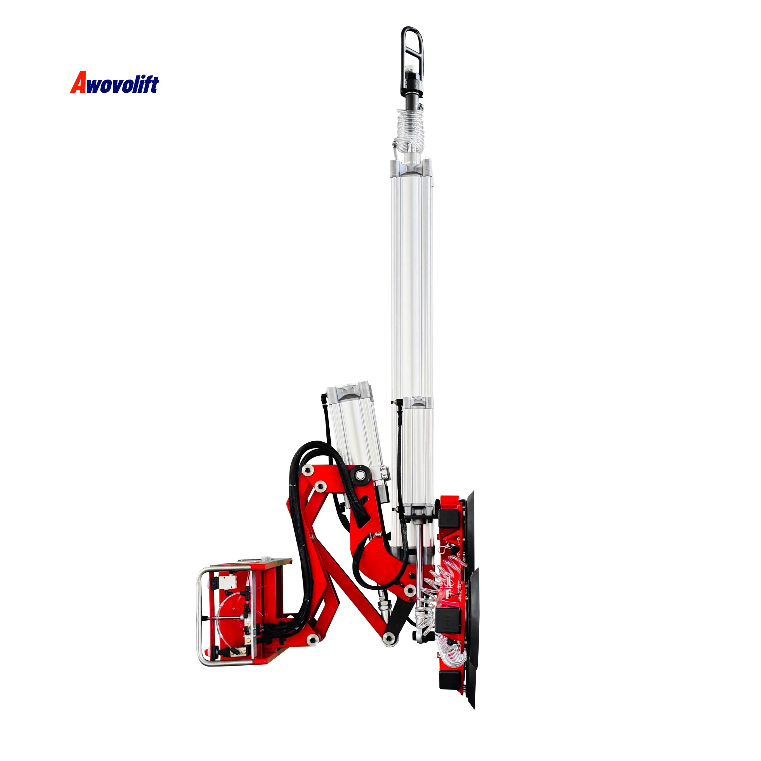 Awovolift Air Pneumatic Glass Vacuum Lifter Heavy Duty Suction Cup Only Tilting 0-90° Granite for Glass Processing Lifting Device CE 500KG - Image 4