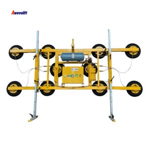 Awovolift Glass Hollow Production Line with Towing Hook Vacuum Lifter for Glass Factory Garage Suction Cup Vacuum Lifting CE