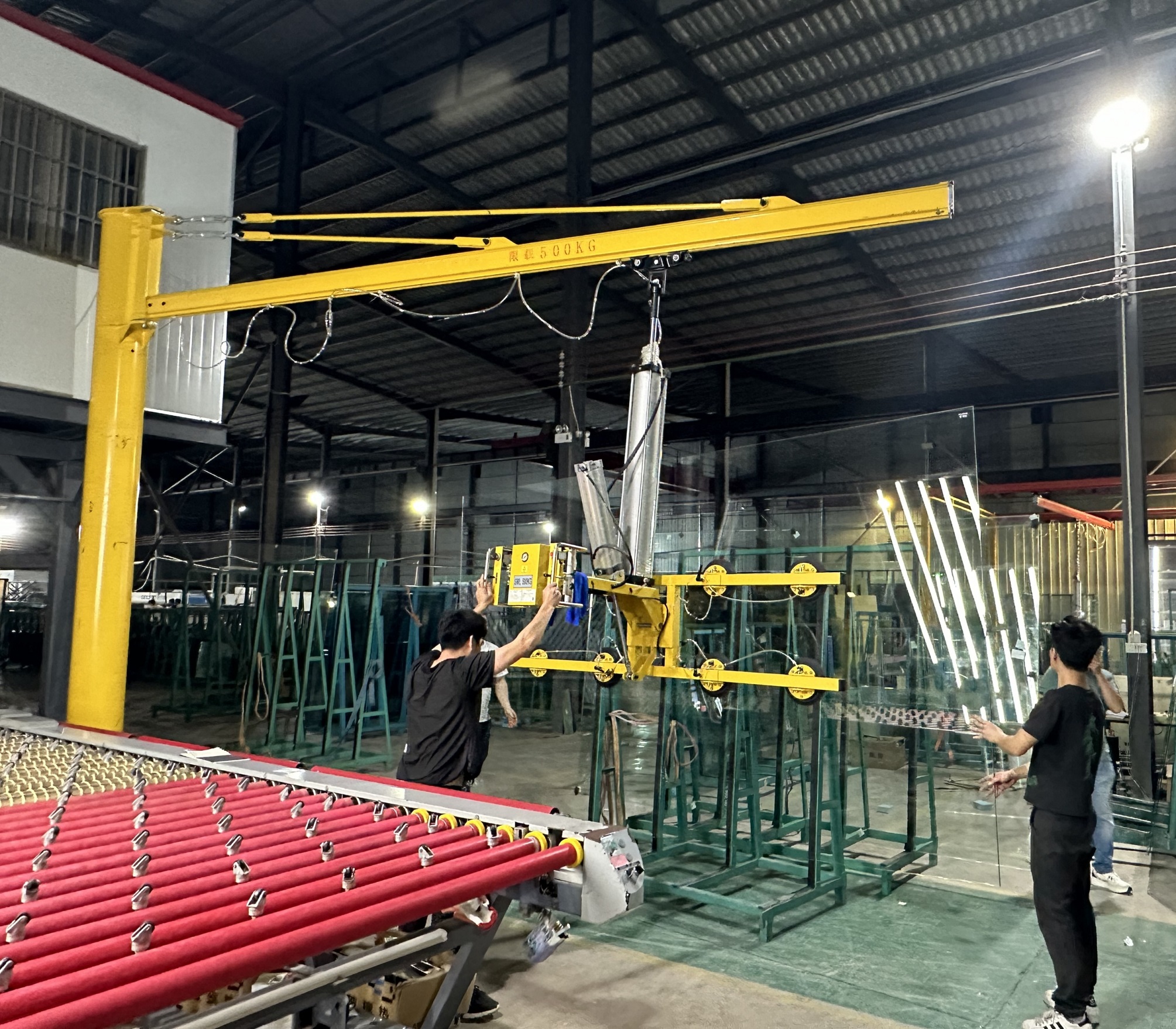 Awovolift Air Pneumatic Glass Vacuum Lifter Heavy Duty Suction Cup Only Tilting 0-90° Granite for Glass Processing Lifting Device CE 500KG - Image 8