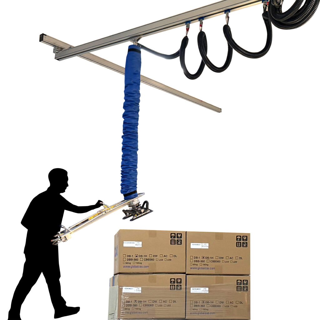 Air Tube Vacuum Lifter Material Handling for Box Bag Wooden Panels Logistics Warehouse Install Lifting Moving