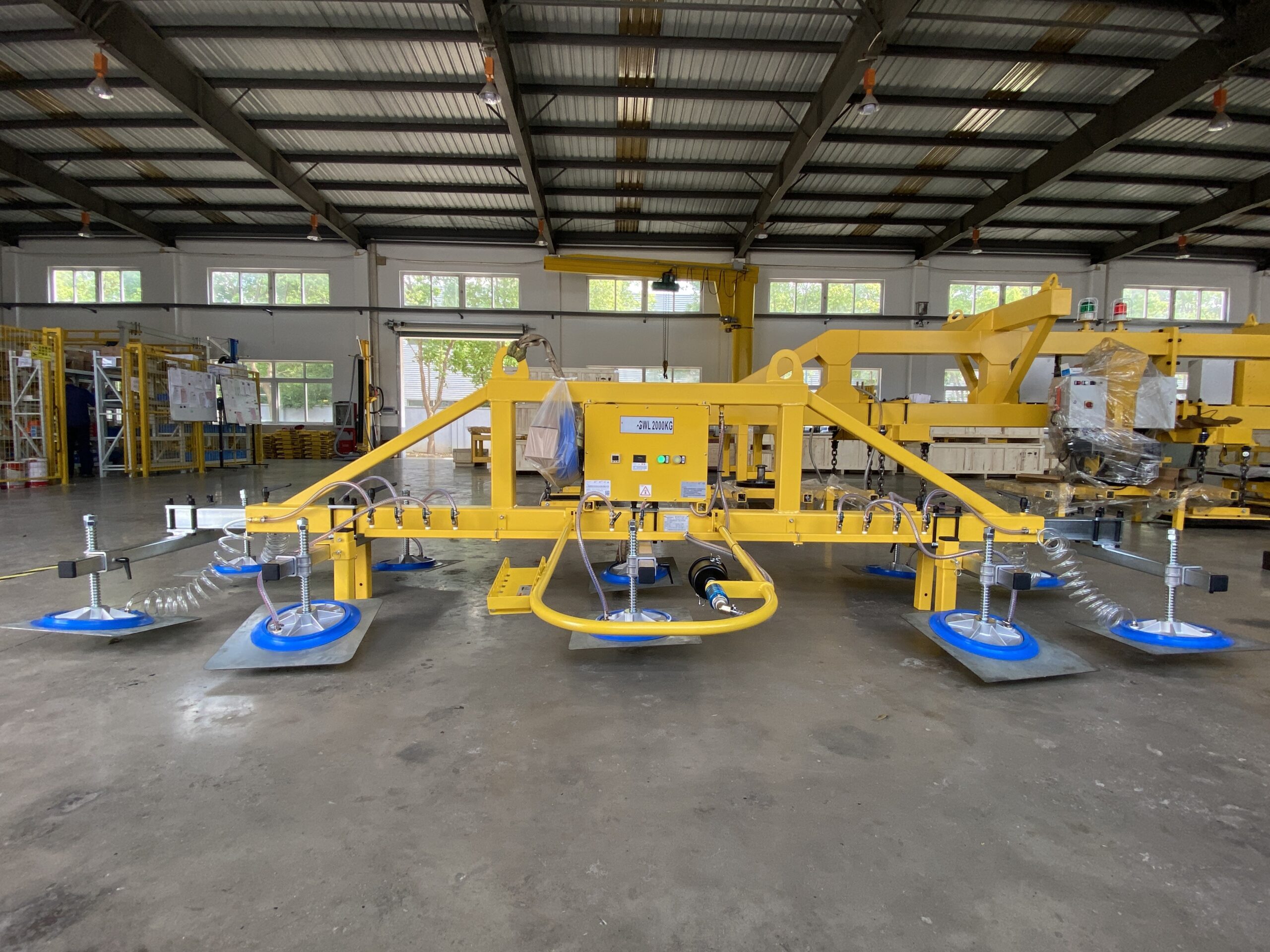Awovolift 2-3tons 6*2M Sheet Metal Vacuum Lifter Suction Cup with Jib Crane Stainless Steel Cutting Feed Vacuum Lifting Equipment CE - Image 5