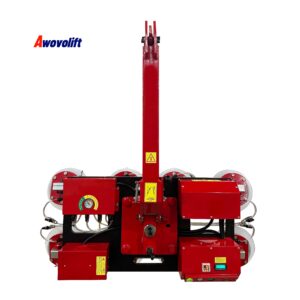 Awovolift Double System Curved Arc Glass Vacuum Lifter Outdoor Vacuum Lift Manual Tilting and Rotation 500kg CE