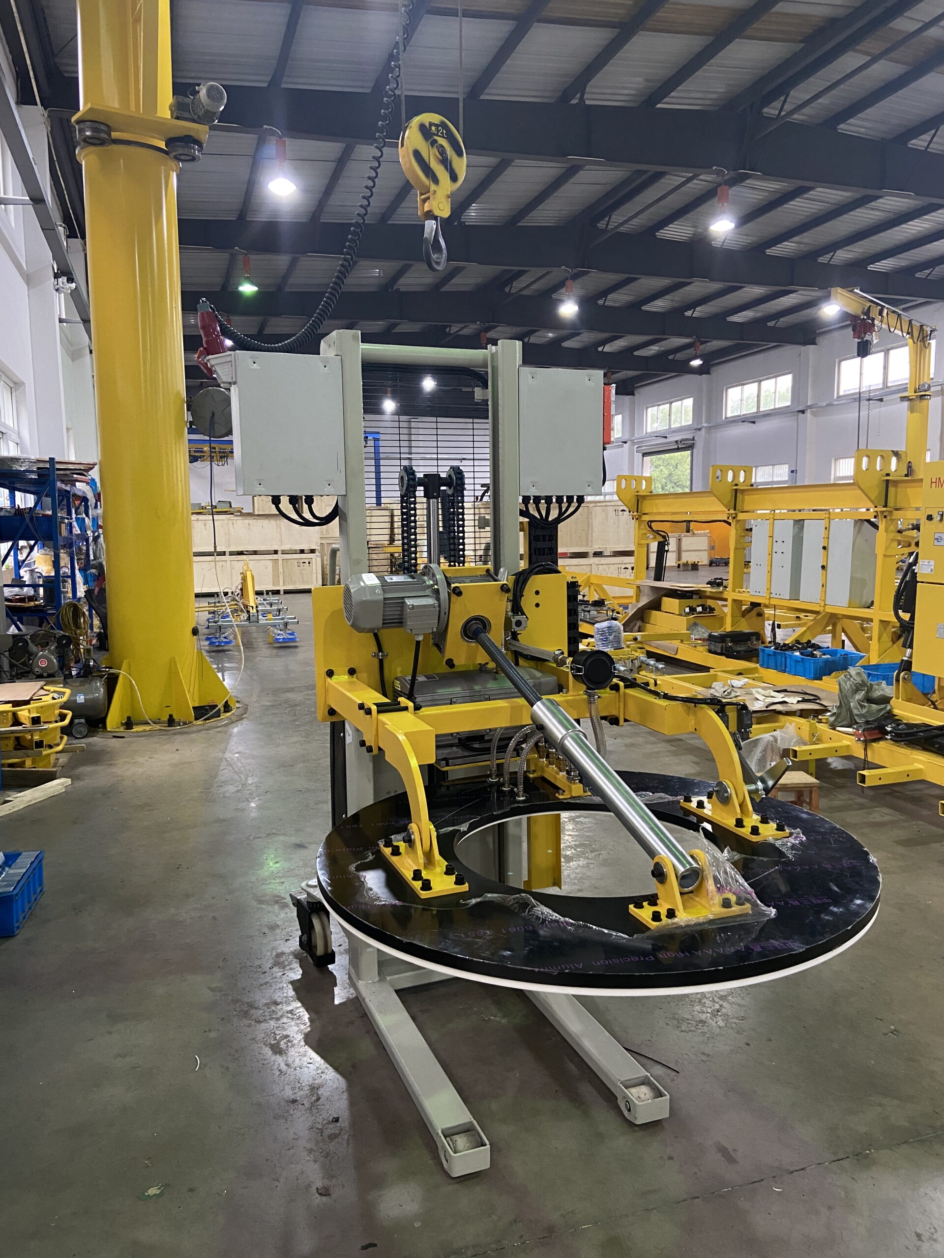 Awovolift Forklift Aluminium Coil Roll Vacuum Suction Lifter Load 600kg Lifting and Handling Electric Vacuum Roll Sheet Lifter - Image 2