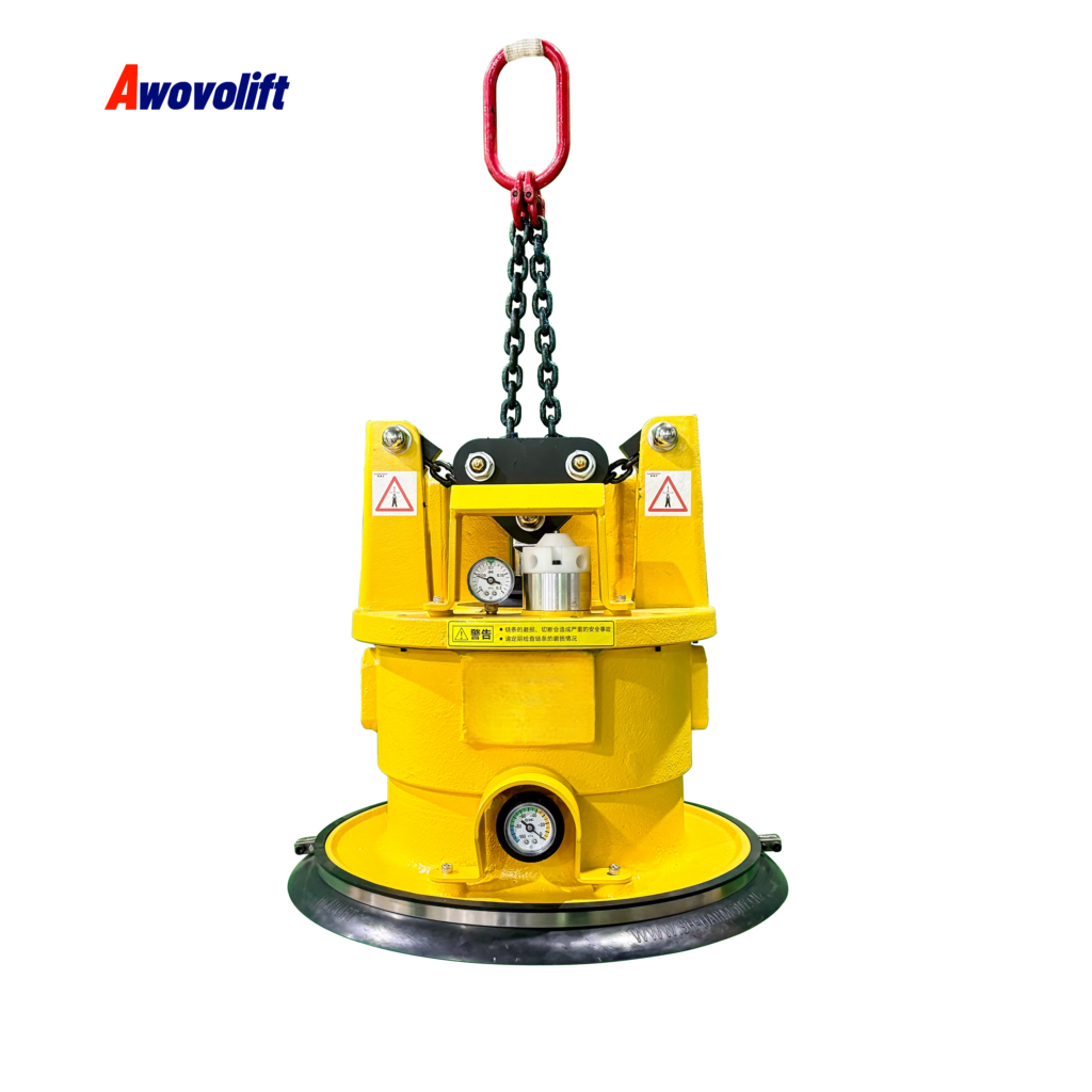 Awovolift No-need Power Self-lifting Vacuum Lifter Sheet Metal or Aluminium Plate Lifting Equipment Laser Cutting Convenient to Remove CE