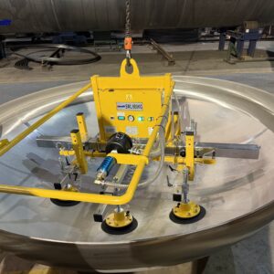 Awovolift Curved Metal Sucker Large Steel Barrel Suction Crane Vacuum Lifter Load 500kg CE Lifting and Moving the Bottom Bucket