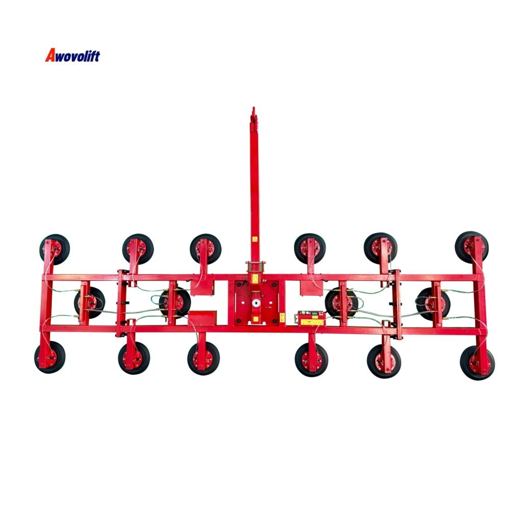 Awovolift Glass Vacuum Lifter 1-2 Tons Vacuum Panel Lifter for Installation Glass Panel Manual Tilting and Rotation