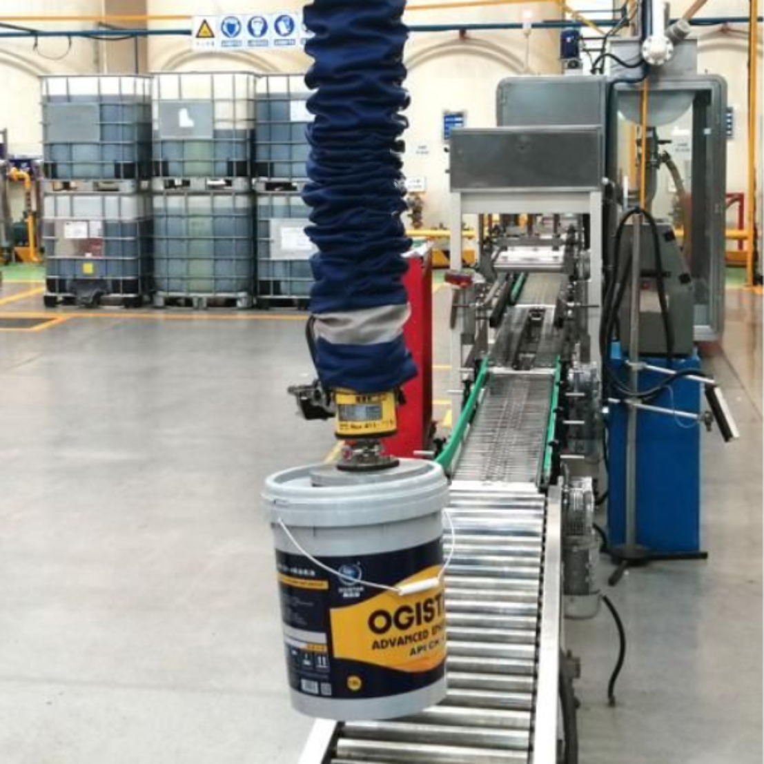 Awovolift Bucket Lifting System Vacuum Tube Lifter for Food or Paint Factory Materials Handling 150kg CE - Image 6