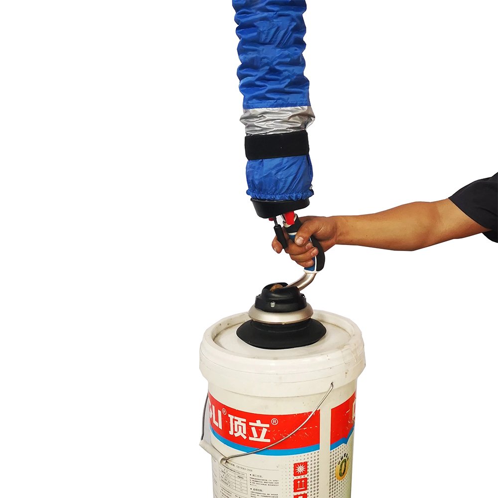 Awovolift Bucket Lifting System Vacuum Tube Lifter for Food or Paint Factory Materials Handling 150kg CE - Image 3